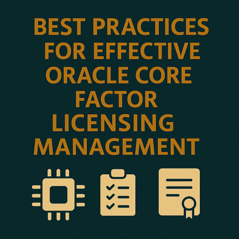 Oracle Core Factor Table – License Calculator