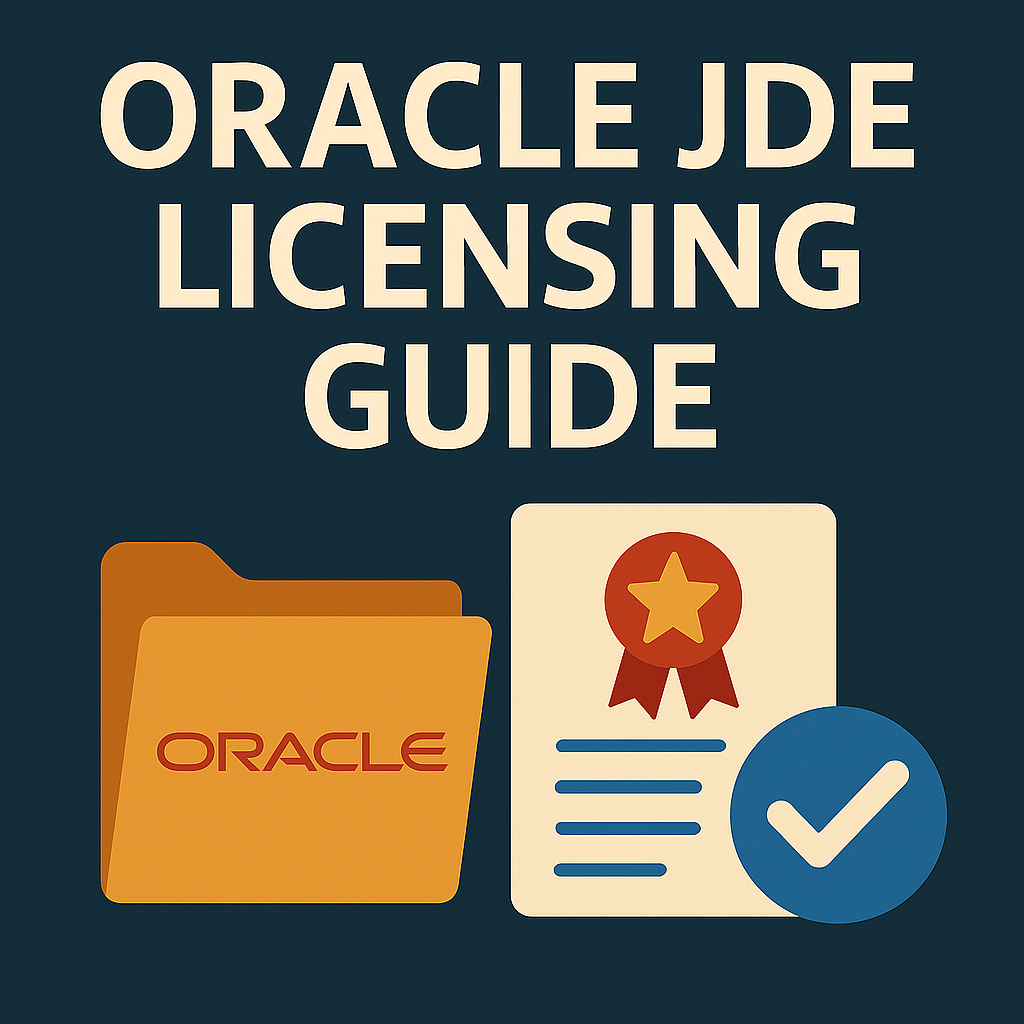 Oracle JDE Licensing Guide