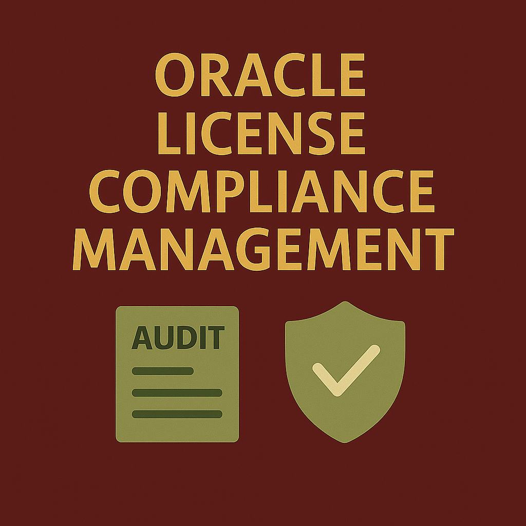 Oracle License Compliance Management