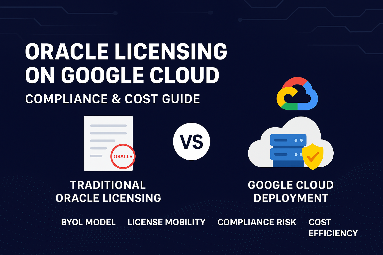 Oracle Licensing Google Cloud A Compliance and Cost Guide