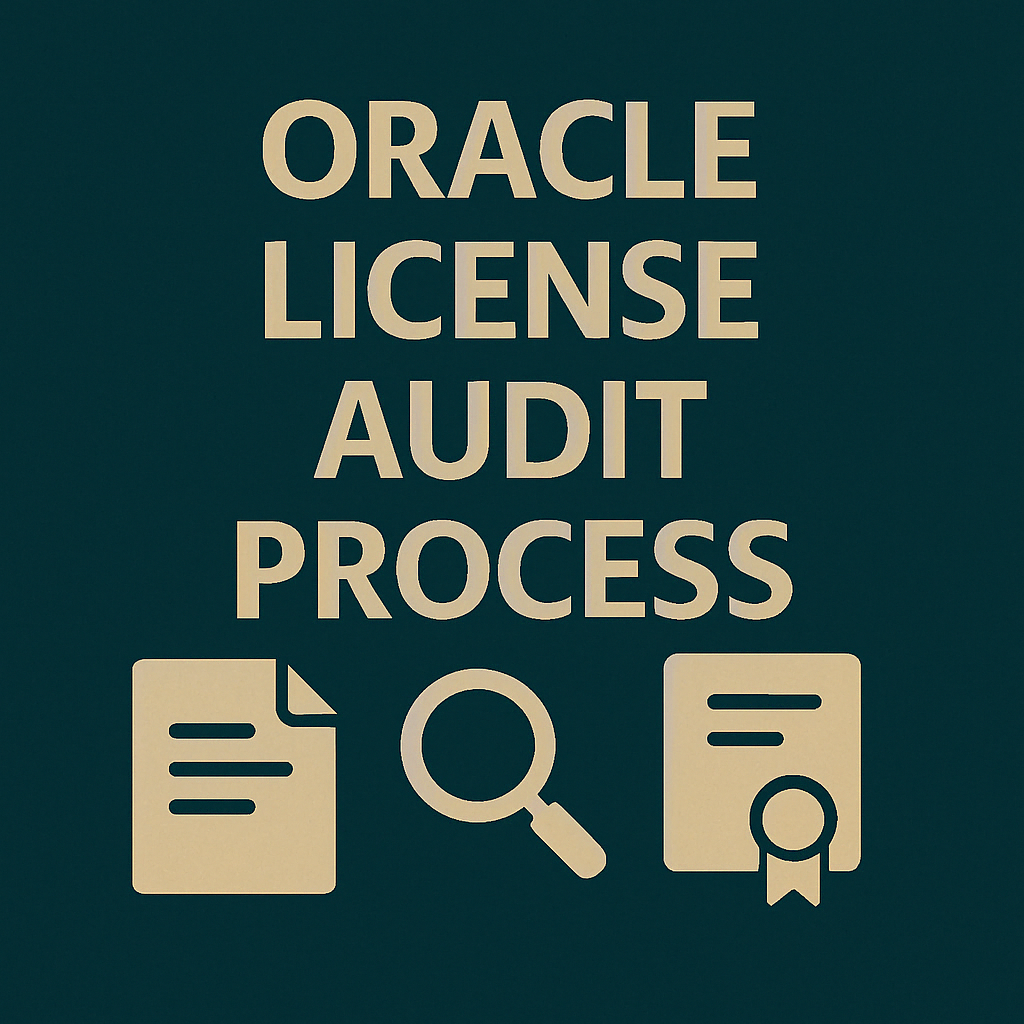 Oracle License Audit Process
