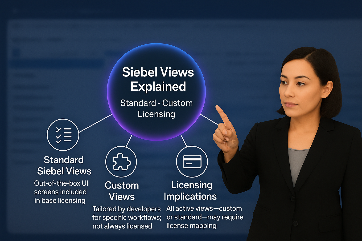 Oracle Siebel Views, Custom Views, and Licensing Explained