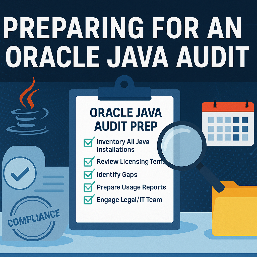 Preparing for an Oracle Java Audit