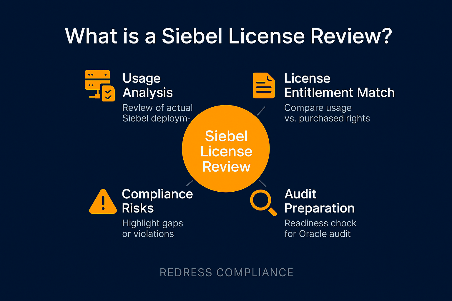 What is a Siebel License Review?