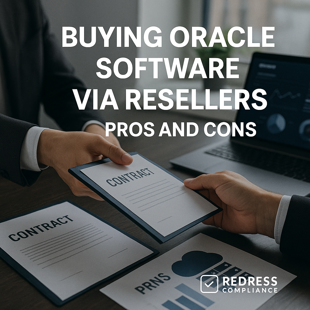 Buying Oracle Software via Resellers Pros and Cons