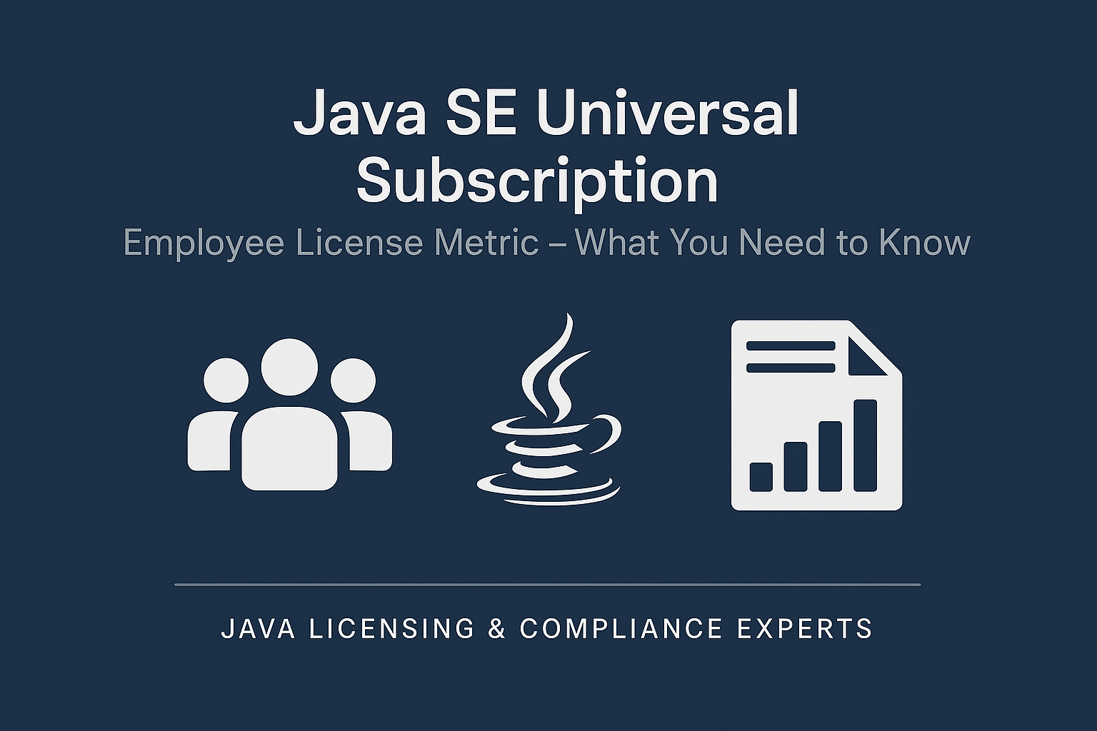 Java SE Universal Subscription Employee License Metric