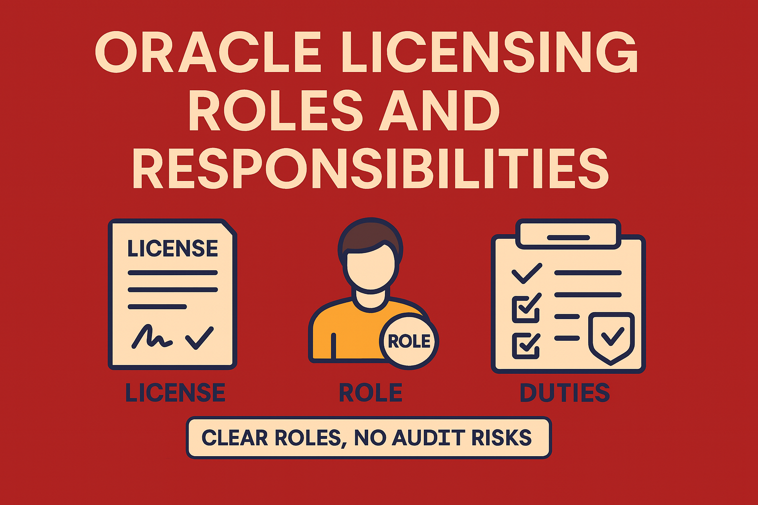 Oracle Licensing Roles and Responsibilities