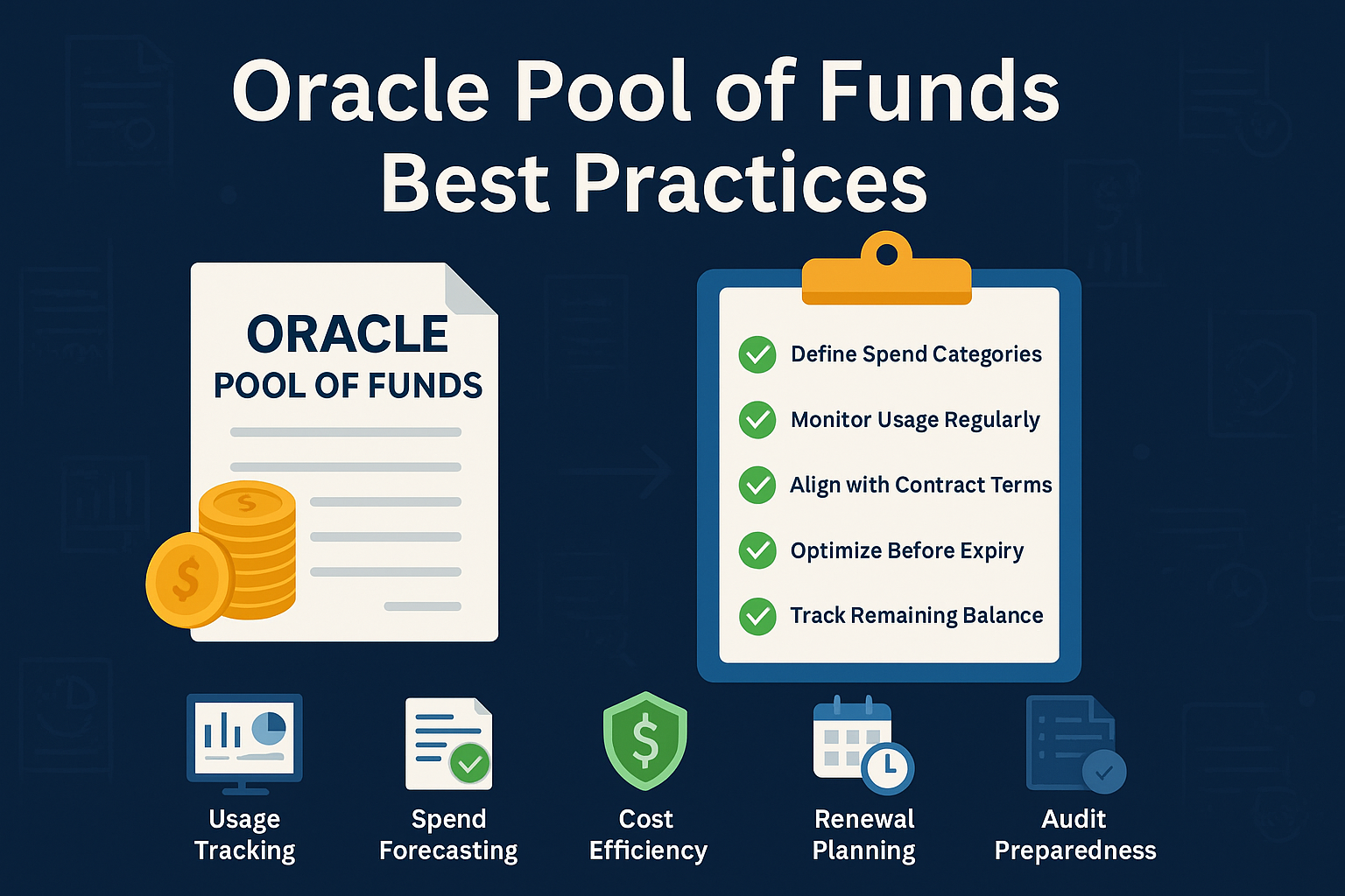 Oracle Pool of Funds Best Practices