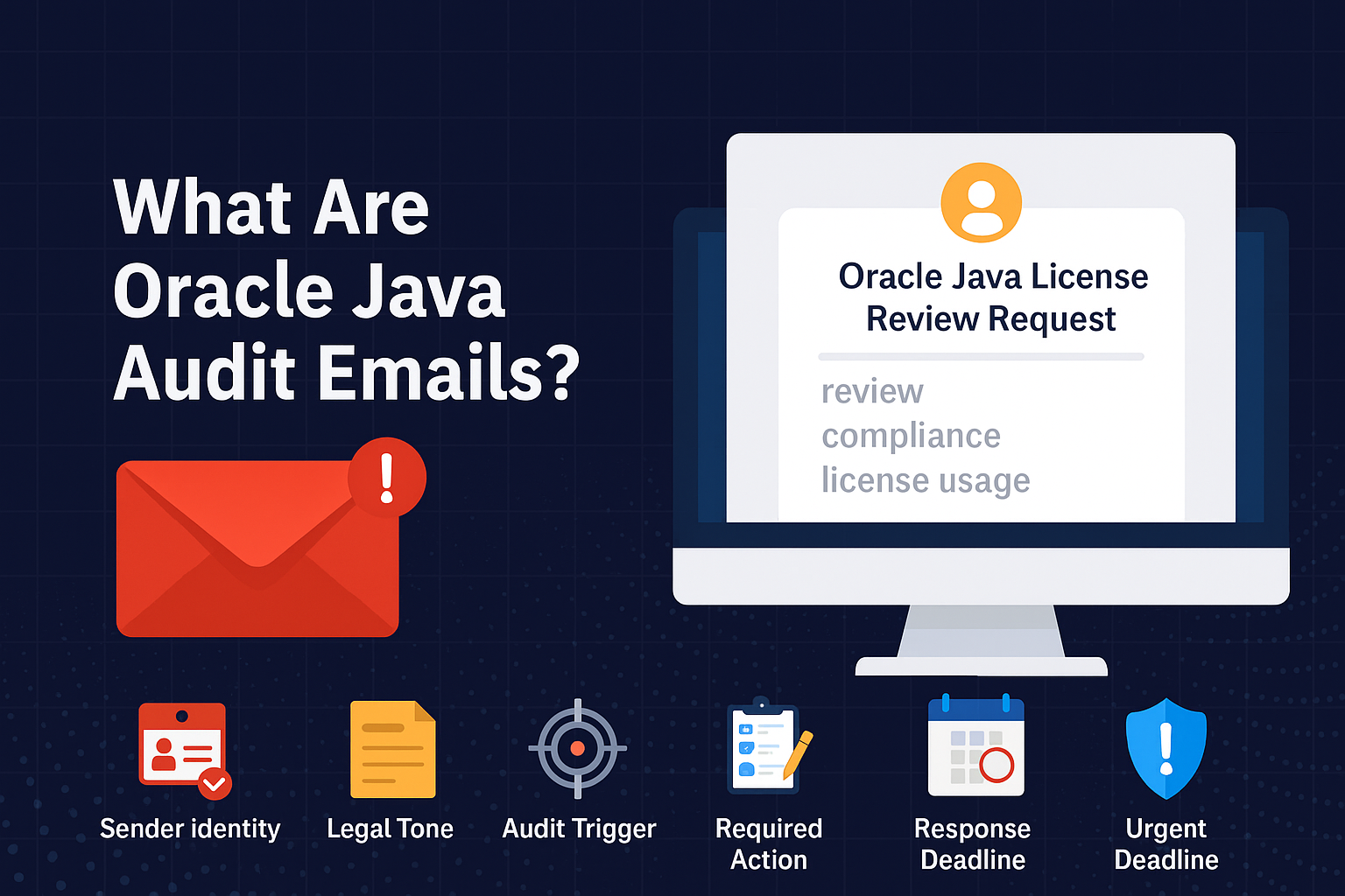 What Are Oracle Java Audit Emails