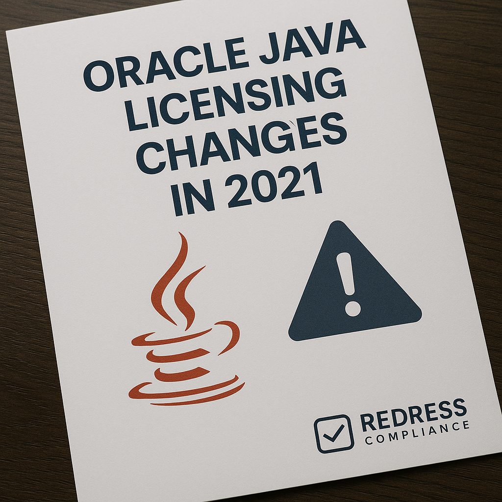 Oracle Java Licensing Change in 2021