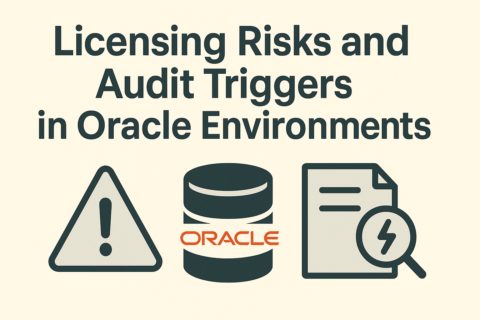 Licensing Risks and Audit Triggers in Oracle Environments