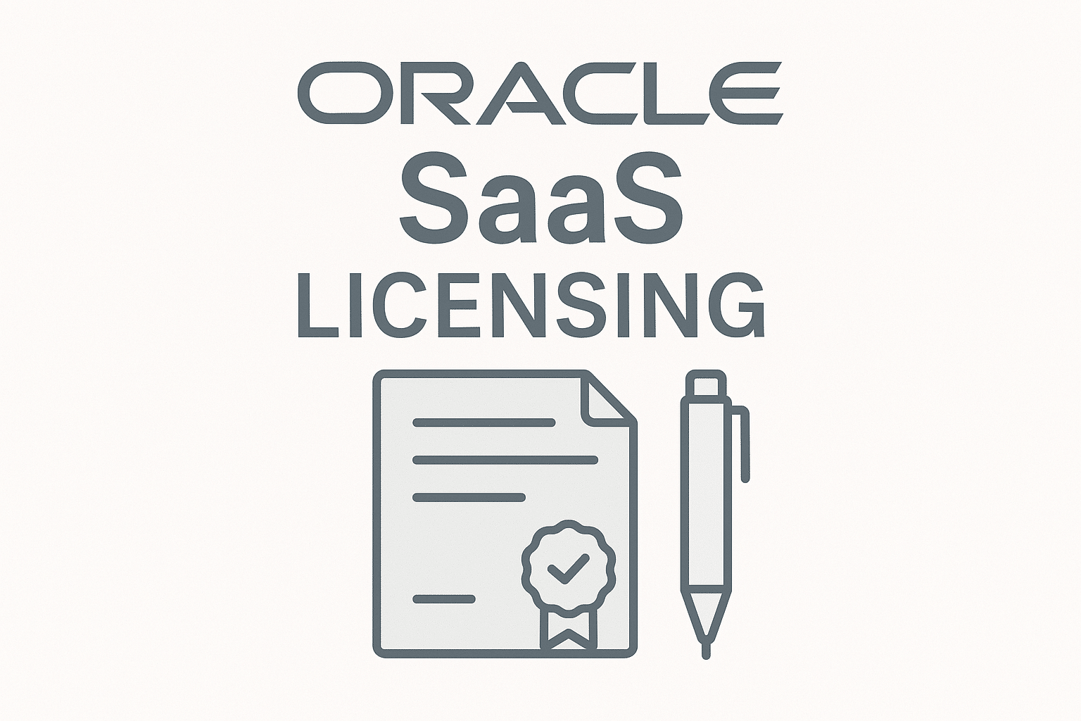 Oracle SaaS Licensing