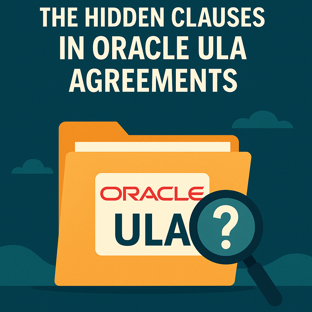 Hidden Clauses in Oracle ULA Agreements