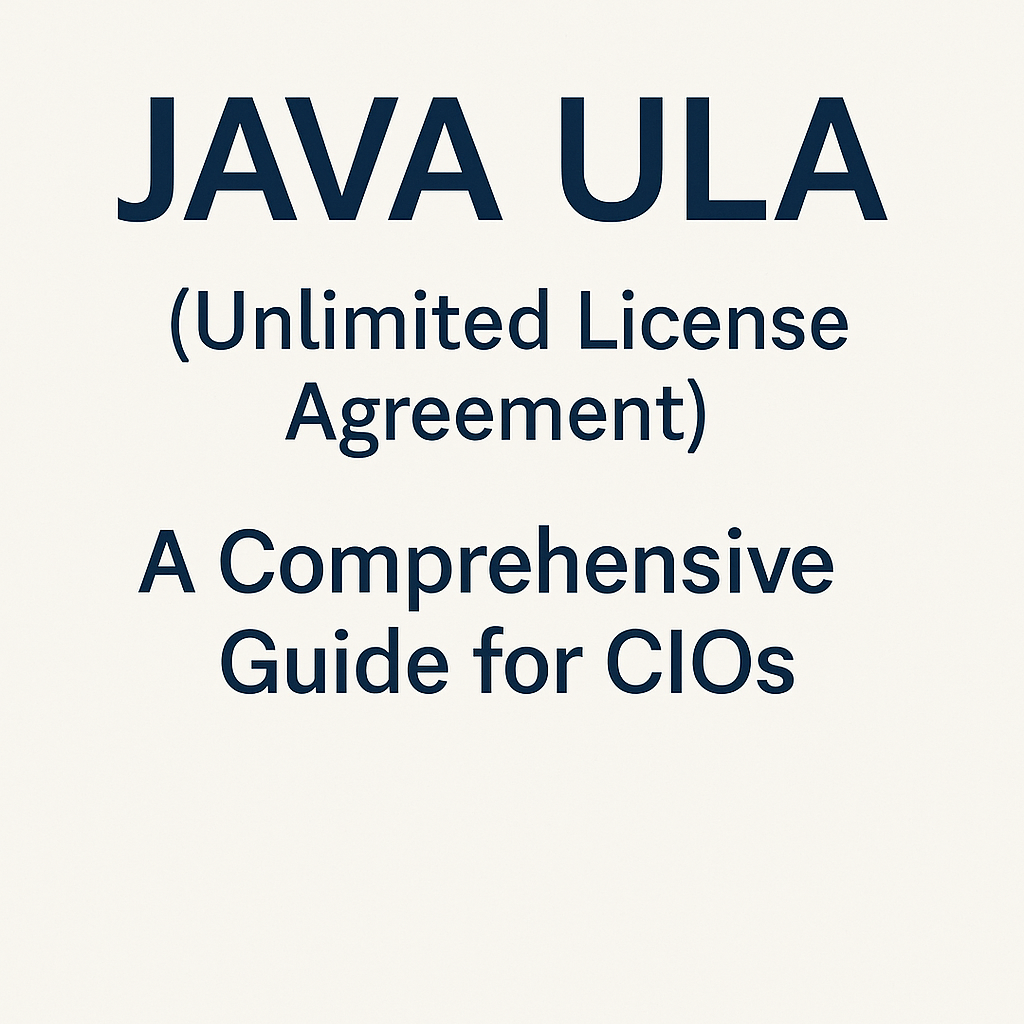 Java ULA (Unlimited License Agreement)