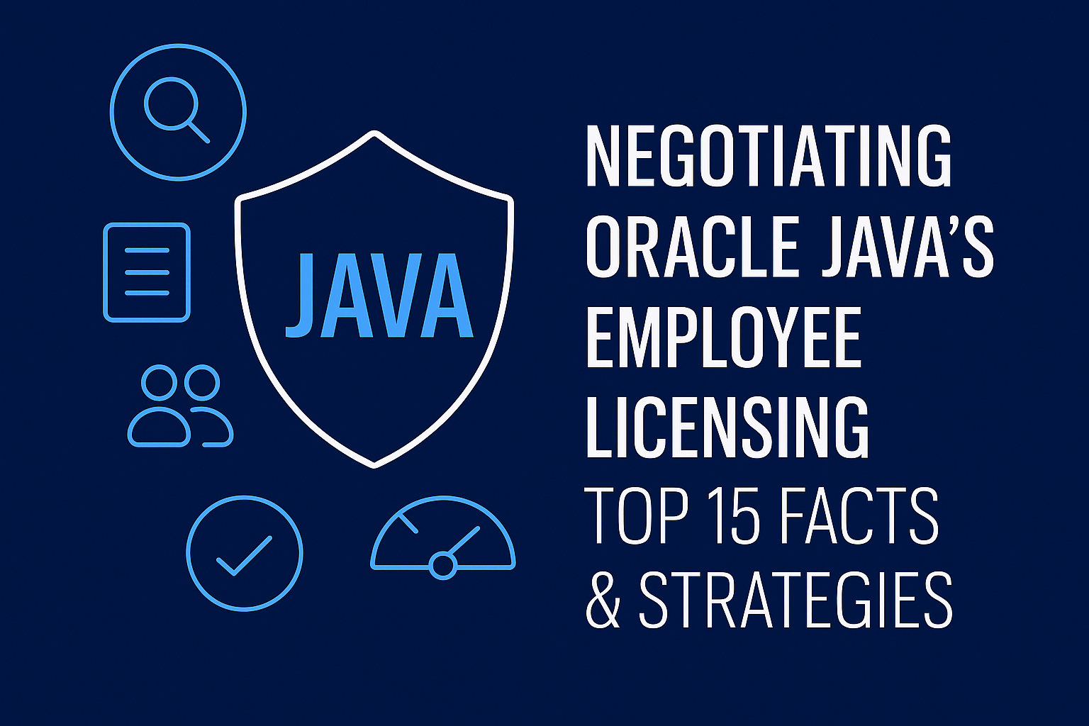 Negotiating Oracle Java’s Employee Licensing – Top 15 Facts & Strategies