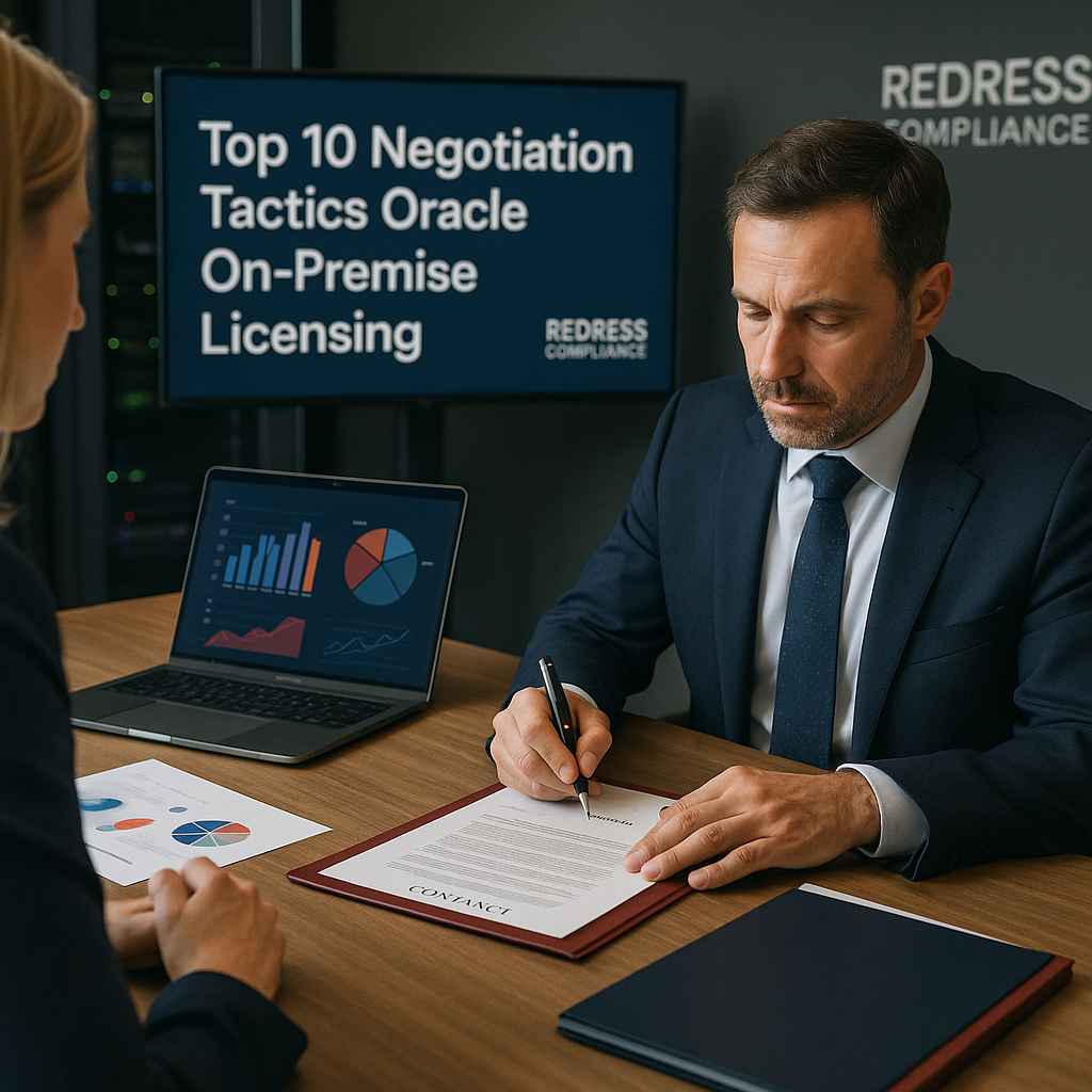 Negotiation Tactics Oracle On-Premise Licensing