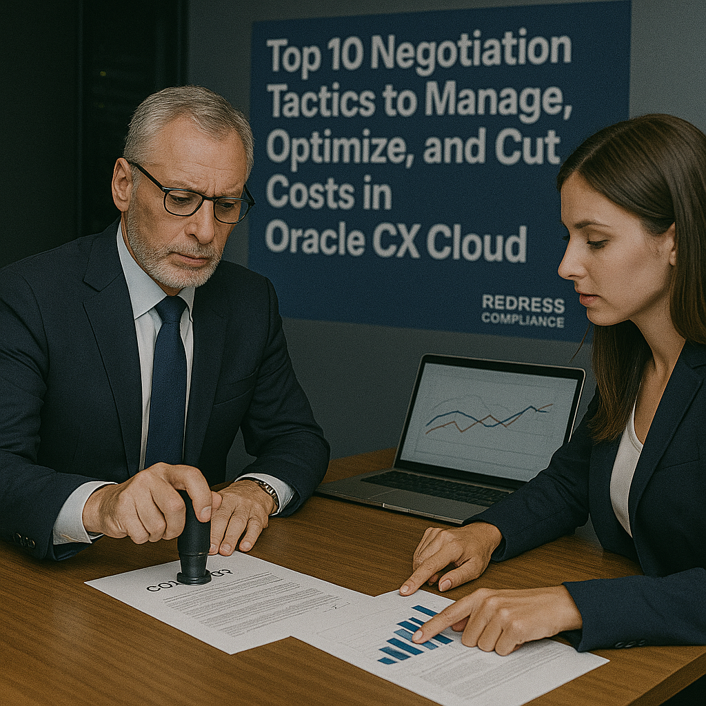 Negotiation Tactics to Manage, Optimize, and Cut Costs in Oracle CX Cloud