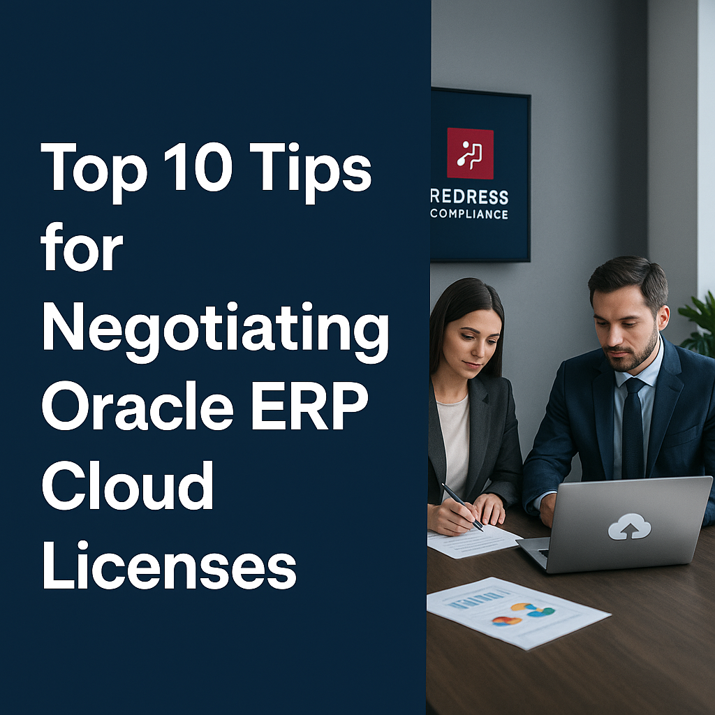 Top 10 Tips for Negotiating Oracle ERP Cloud Licenses