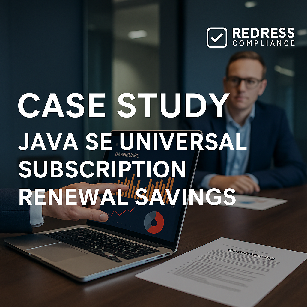 Case Study Java SE Universal Subscription Renewal Savings
