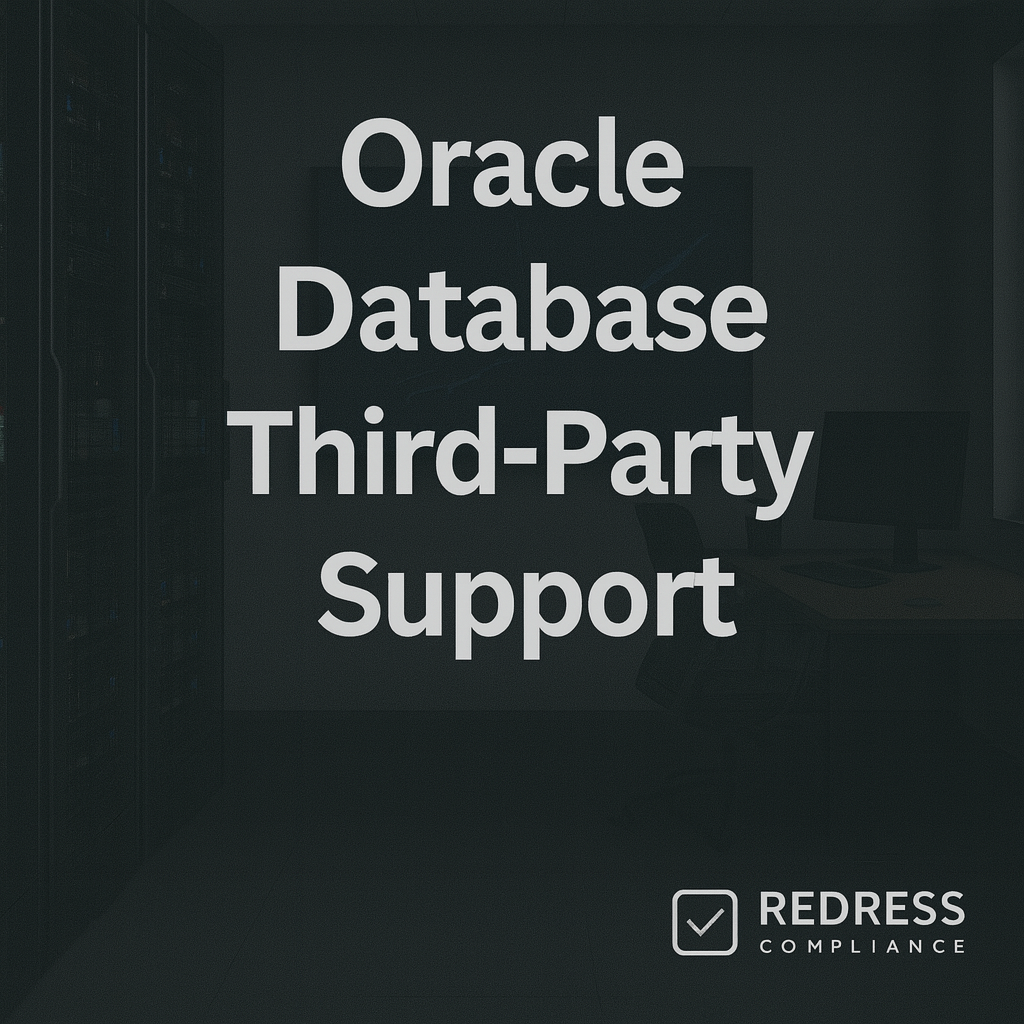 Database Third-Party Support oracle
