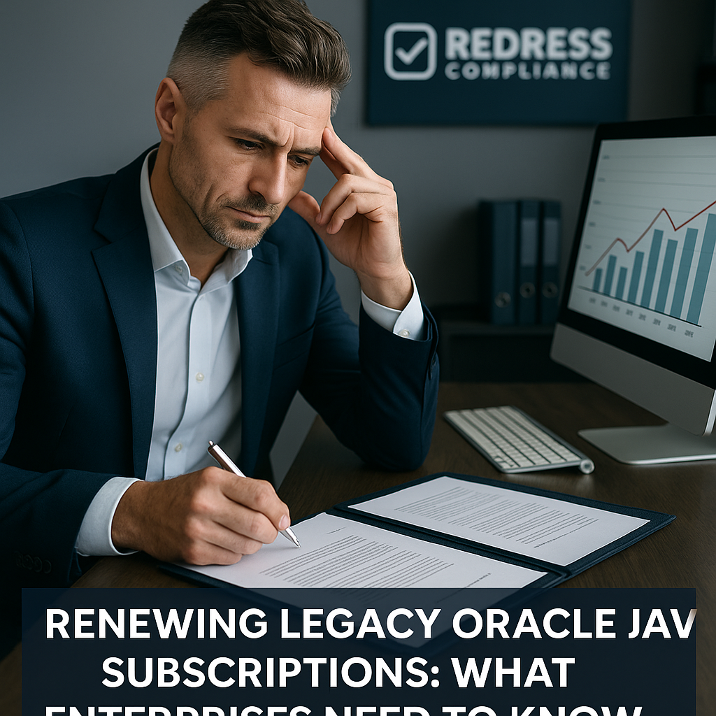 Renewing Legacy Oracle Java Subscriptions