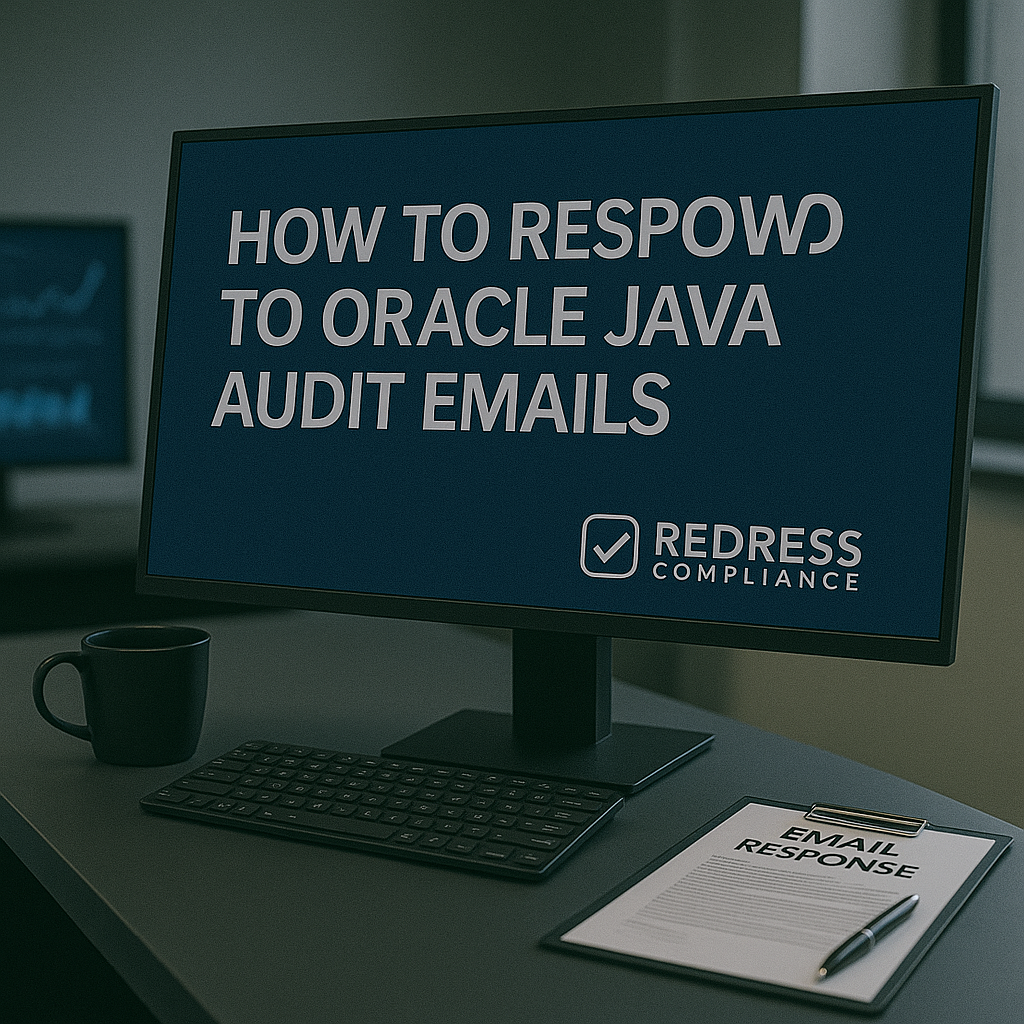 Respond to Oracle Java Audit Emails