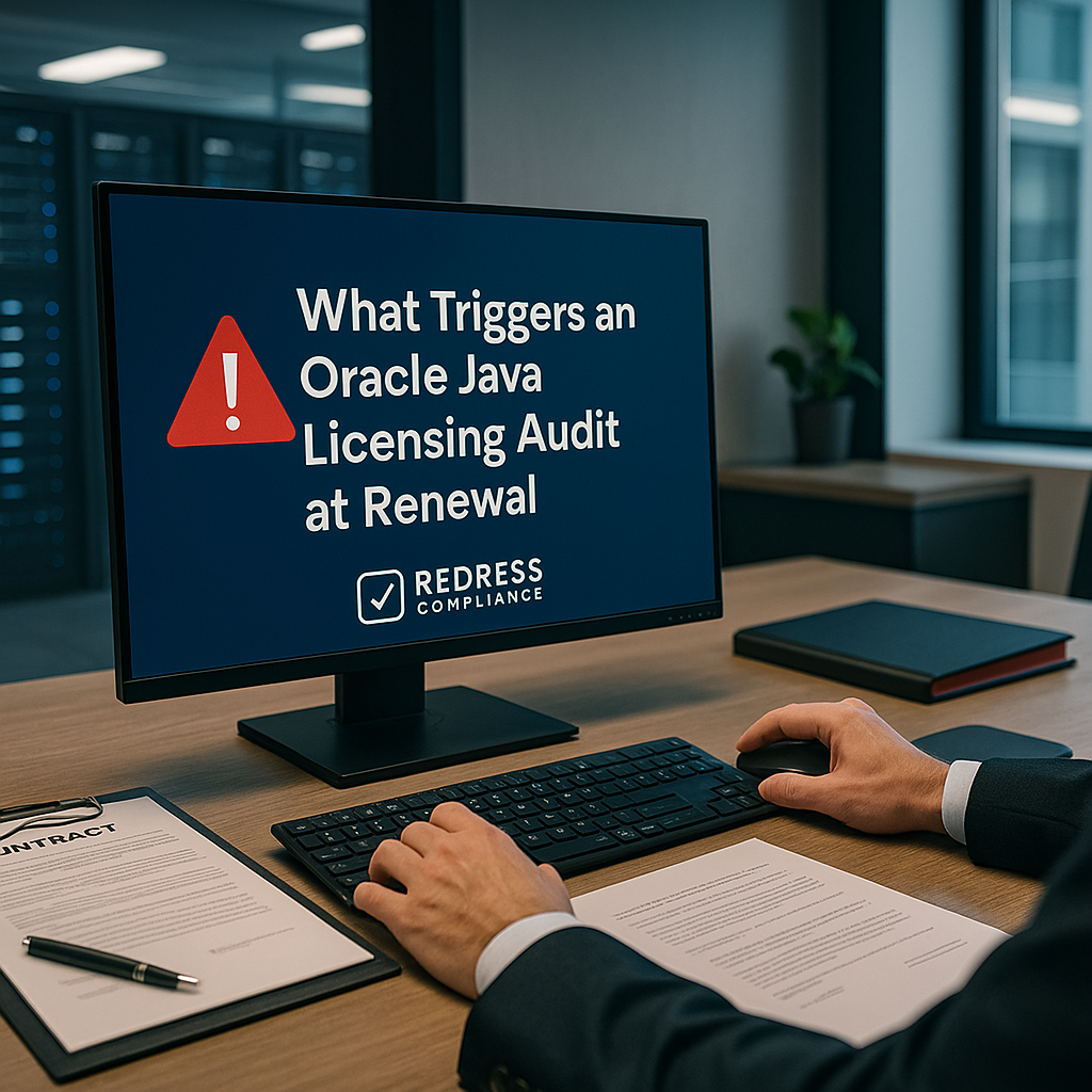 Triggers an Oracle Java Licensing Audit at Renewal